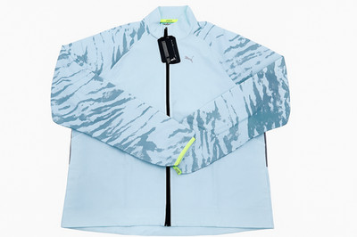 PUMA Laufjacke Jacke RUN Ultraweave Marathon Jacket Damen blau grau 521387 20