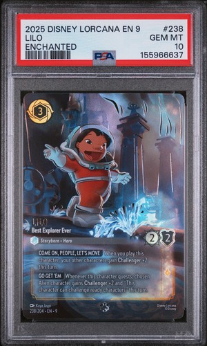 Lilo - Best Explorer Ever graded PSA 10 for sale on eBay