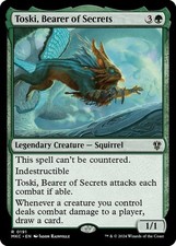 1x Toski, Bearer of Secrets - Commander: Murders at Karlov Manor - NM  -  MTG