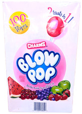 Charms Blow Pops Assorted Mix 100 Count EXP 05/2027