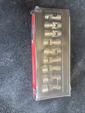 For Snap-on 9 Pc 38 Drive 12-point Metric Shallow Universal Socket Set 209fumy For Snap-on 9 Pc 38 Drive 12-point Metric Shallow Universal Socket Set 209fumy