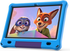 Tableta Infantil 10in Android 15 Azul 6GB 64GB Control Parental Juegos Educ