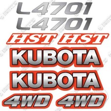 Fits Kubota L4701 Decal Kit Tractor - 3M VINYL Aftermarket Sticker Set!