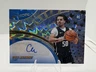 2020-21 COLE ANTHONY 001/100 AUTO PANINI REVOLUTION FRACTAL ROOKIE RC AUTOGRAPHS