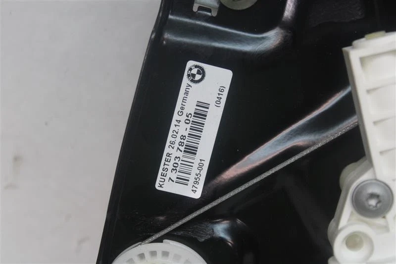Used Right Qtr Window Regulator Rear fits: 2015 Bmw 640I Conv Right Grade A Foto 4 de 4