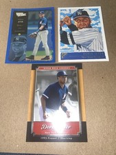Derek Jeter 3 Card Lot New York Yankees 2000 & 2001,Topps,Ultimate&Upper Deck FS