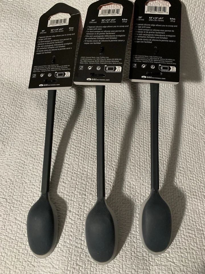 GSI OUTDOOR ESSENTIAL CUCHARA LARGA LOTE DE 3 Camping Nuevo Foto 4 de 4
