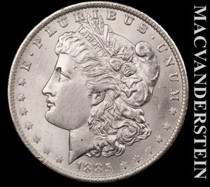 1885-O Silver Morgan Dollar - Choice Gem Brilliant Unc+++  Lustrous  #L7933