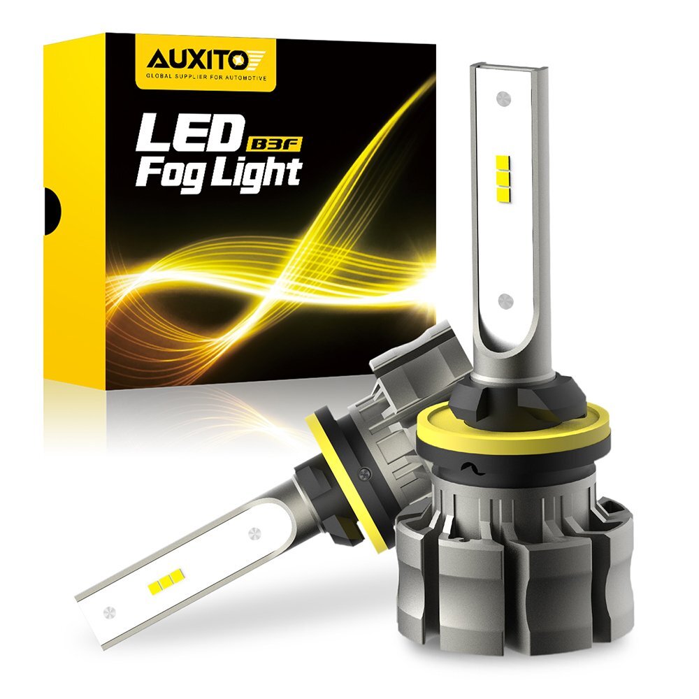 AUXITO 880 881 892 893 LED Fog Light Bulb Conversion Kit 6500K 30W White B3F EAO