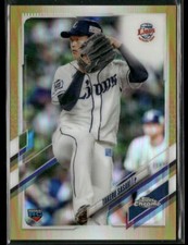 Takeru Sasaki 2021 Topps Chrome NPB Gold Refractor #42 (36/50)