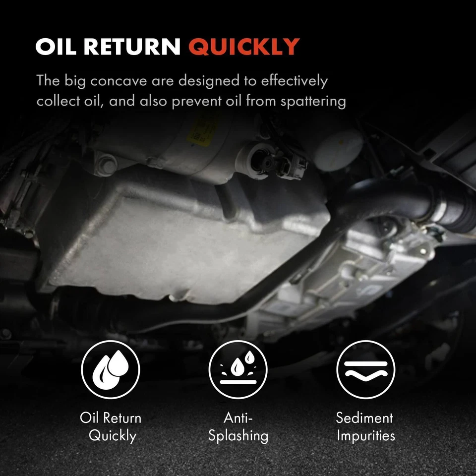 Aluminum Oil Pan for BMW 228 320 328 428 X3 X4 2.0 Liter 11137601942 - Image 4 of 4