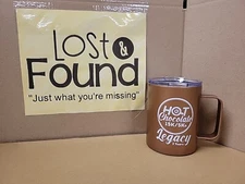 Brown Hot Chocolate 15k/5k Legacy Stainless Travel Mug *SEE PICS 