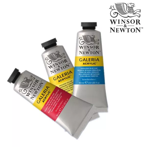 Winsor & Newton Professional Acrylic 60ml Cadmium Yellow Deep