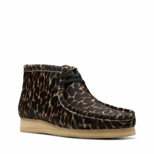 clarks shoes leopard print