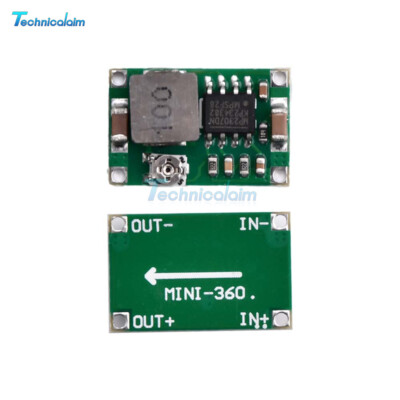 5Pcs Mini 3A DC-DC Converter Step Down Module Adjustable 3V 5V 16V Power Supply