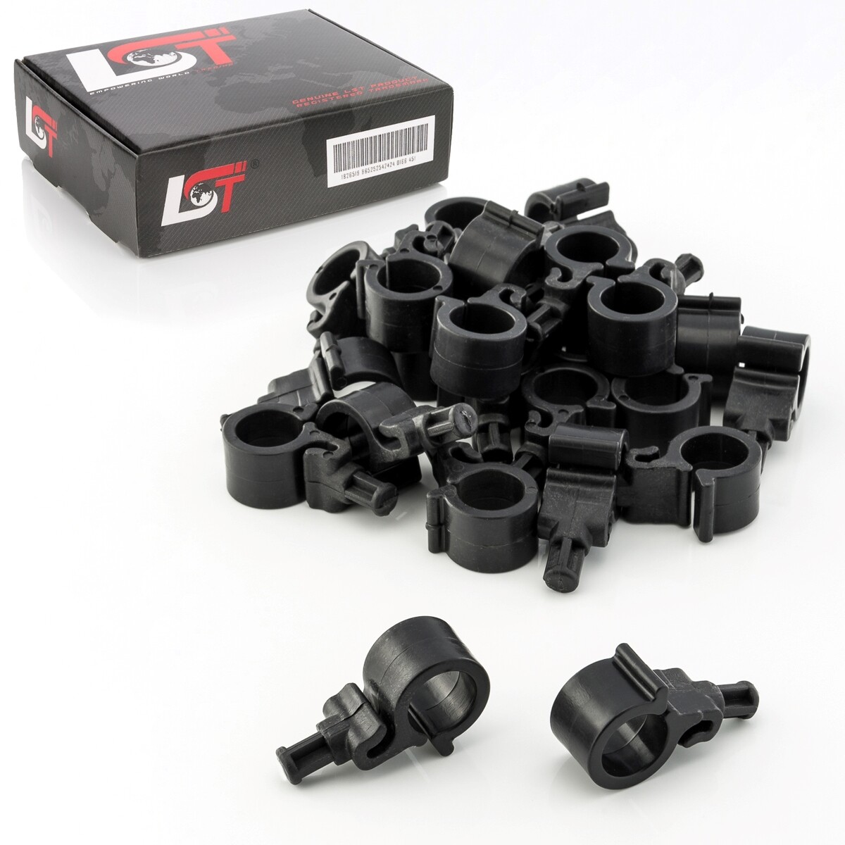 25x Ferma Tubo Pe-Leitung 16mm Supporto per Micro-Drip-System 360° Irrigazione