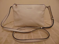 Marc Jacobs White Leather Crossbody Bag