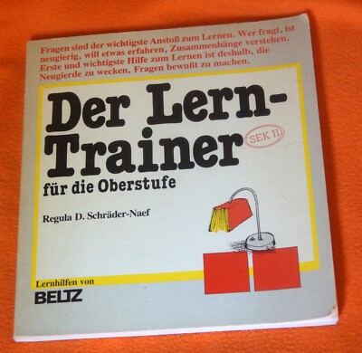 Der Lerntrainer für die Oberstufe (Beltz Lern-Trainer) Schräder-Naef Regula, D