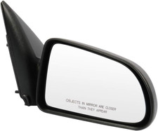 Black Passenger Side View Mirror Compatible with 2005-2011 for Dodge DAKOTA5X7 2