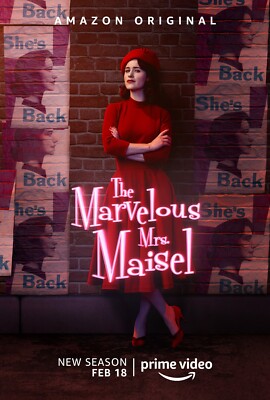 Same Day Shipping THE MARVELOUS MRS. MAISEL Season 2 Borderless 11x17 Poster