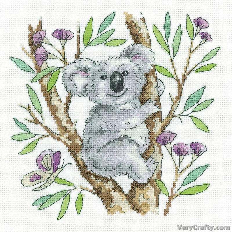 Koala Counted Cross Stitch Heritage Crafts