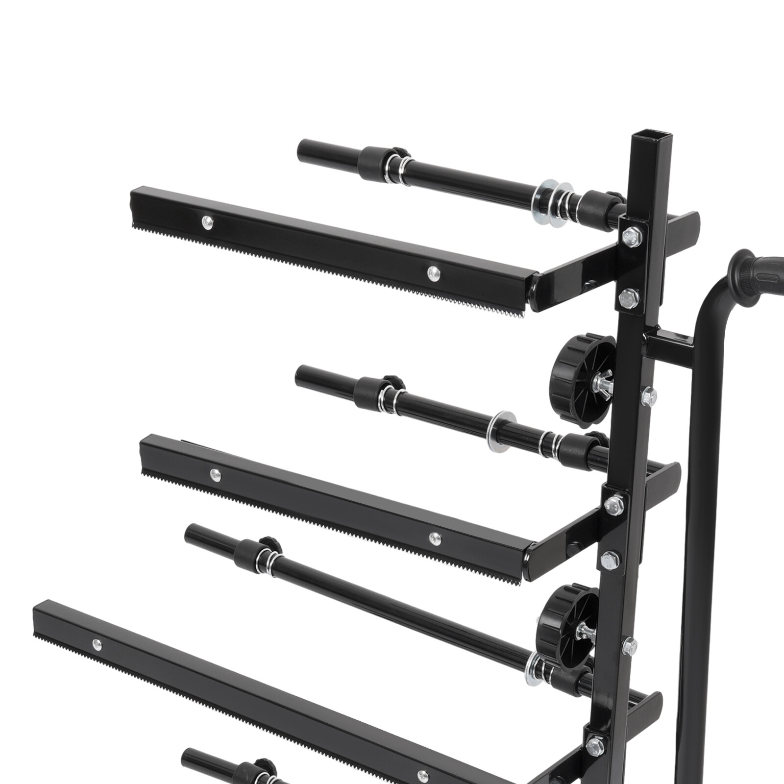 Auto Body Paint Masking Paper Dispenser Machine Tree Stand Mobile Cart 4 Rolls