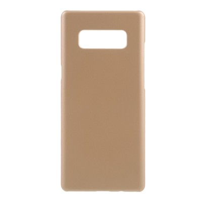Samsung Galaxy Note 8 Hard Case Rubberized gummiert Matt Schutz Hülle Cover Gold
