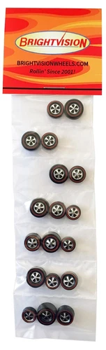 Brightvision Special Sampler Set - 18 Redline Wheels Plus Bonus Tune-Up Wrench