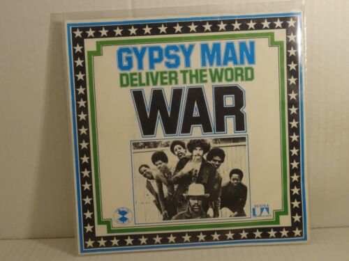 WAR - Gypsy Man 💡 7" Single United Artists 1973 - Afbeelding 1 van 4