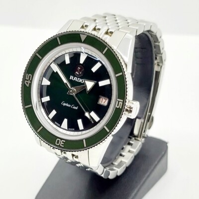 1 Armbanduhr Stahl Rado Captain Cook 37 mm
