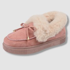 Journee Collection Women's Pink Slippers Women's Shoes Size 8