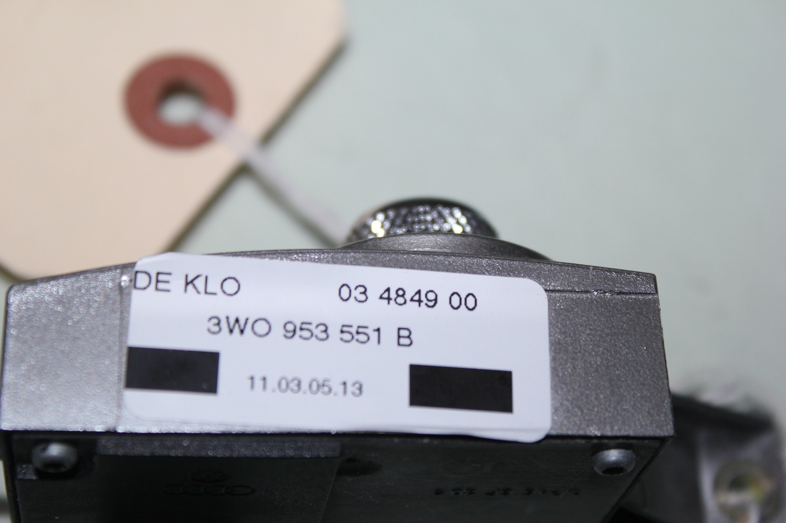 2005 Bentley continental gt steering wheel control switch  3w0953551b