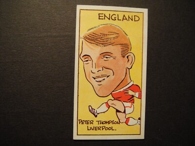 Reddish Maid International Footballers of Today #12 Peter Thompson LIVERPOOL