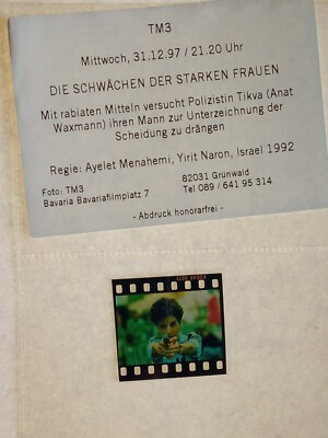 D268 FOTO DIA Positive  ANAT WAXMANN Die Schwächen der Starken Frauen