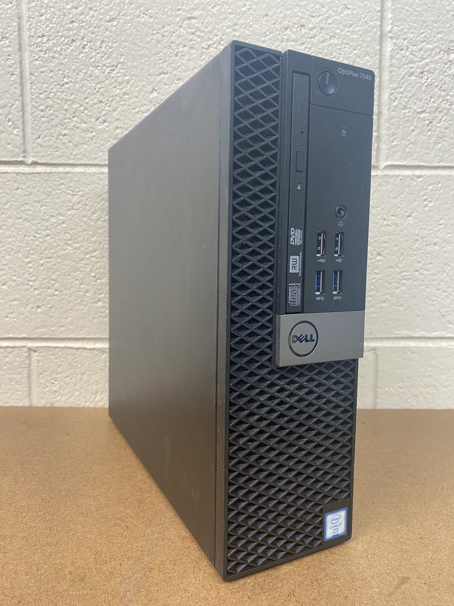 Dell OptiPlex 7040 SFF | i5-6500 | 8 GB | 120 GB SSD | DVD-RW | Win 10 Dell OptiPlex 7040 SFF | i5-6500 | 8 GB | 120 GB SSD | DVD-RW | Win 10