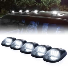 For Dodge RAM 1500 2500 3500 Rooftop Cab Running Light LED 6000K Smoked Lens Kit