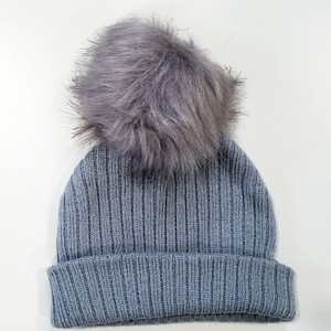 gray toddler winter hat