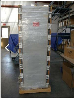 Hoffman A722525FGFS Free Standing Fiberglass 4X Enclosure  72'' x 25'' x 24.5''
