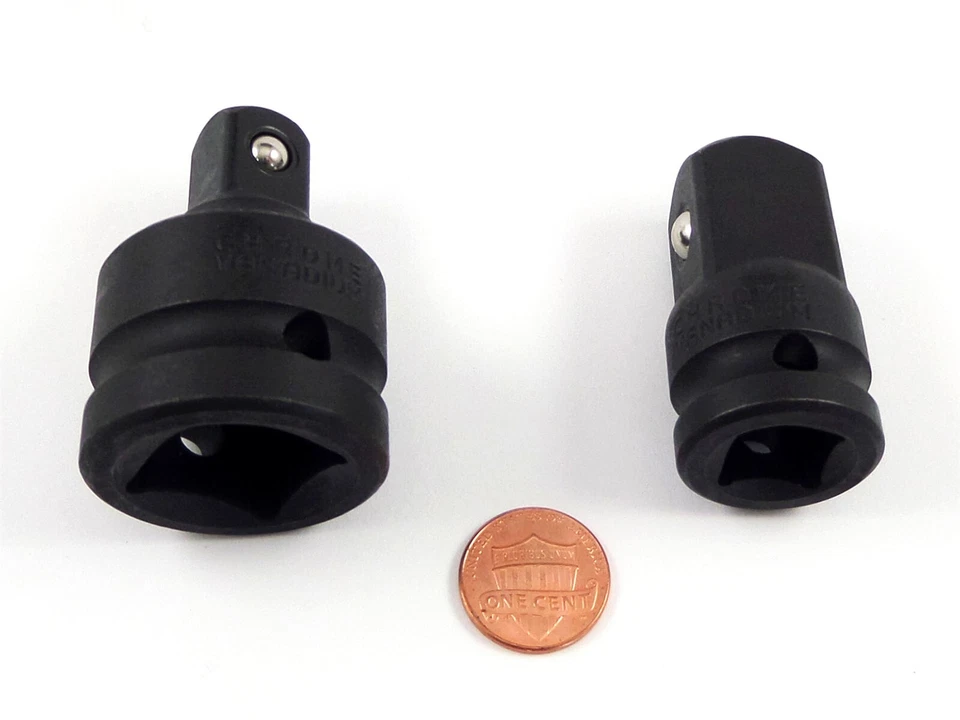 2 pc 3/4" to 1/2 inch Drive Socket Adapter Reducer Air Impact Tool Set - Image 4 of 4