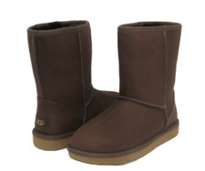 UGG CLASSIC SHORT LEATHER WOMEN BOOTS BROWN US 7 /UK 5 /EU 38 /JP 24
