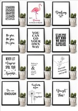 Motivational Quotes Inspirational Prints Wall Art Home Decor Picture Posters (1)