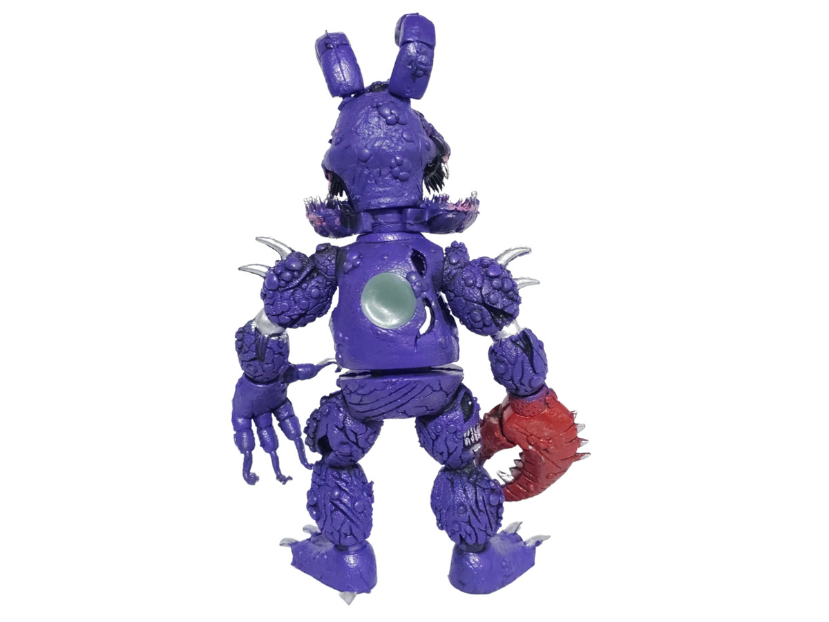 TOY FIGURE MEXICAN BONNY PURPLE FIVE NIGHTS AT FREDDY 'ANIMATRONICS TWISTED