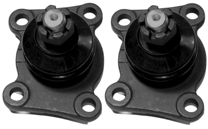 PAIR OF FRONT LOWER BALL JOINTS FOR TOYOTA HILUX RN110R 22R 2.4L I4 ...
