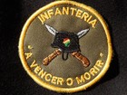 BOLIVIA - INFANTRY Military Vintage Old Patch Official Bolivian Army Issued
