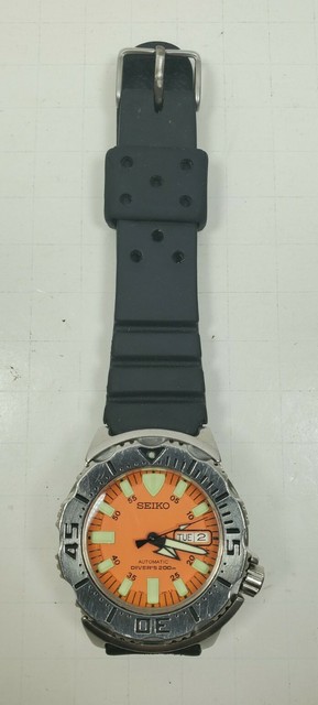 seiko orange monster diver