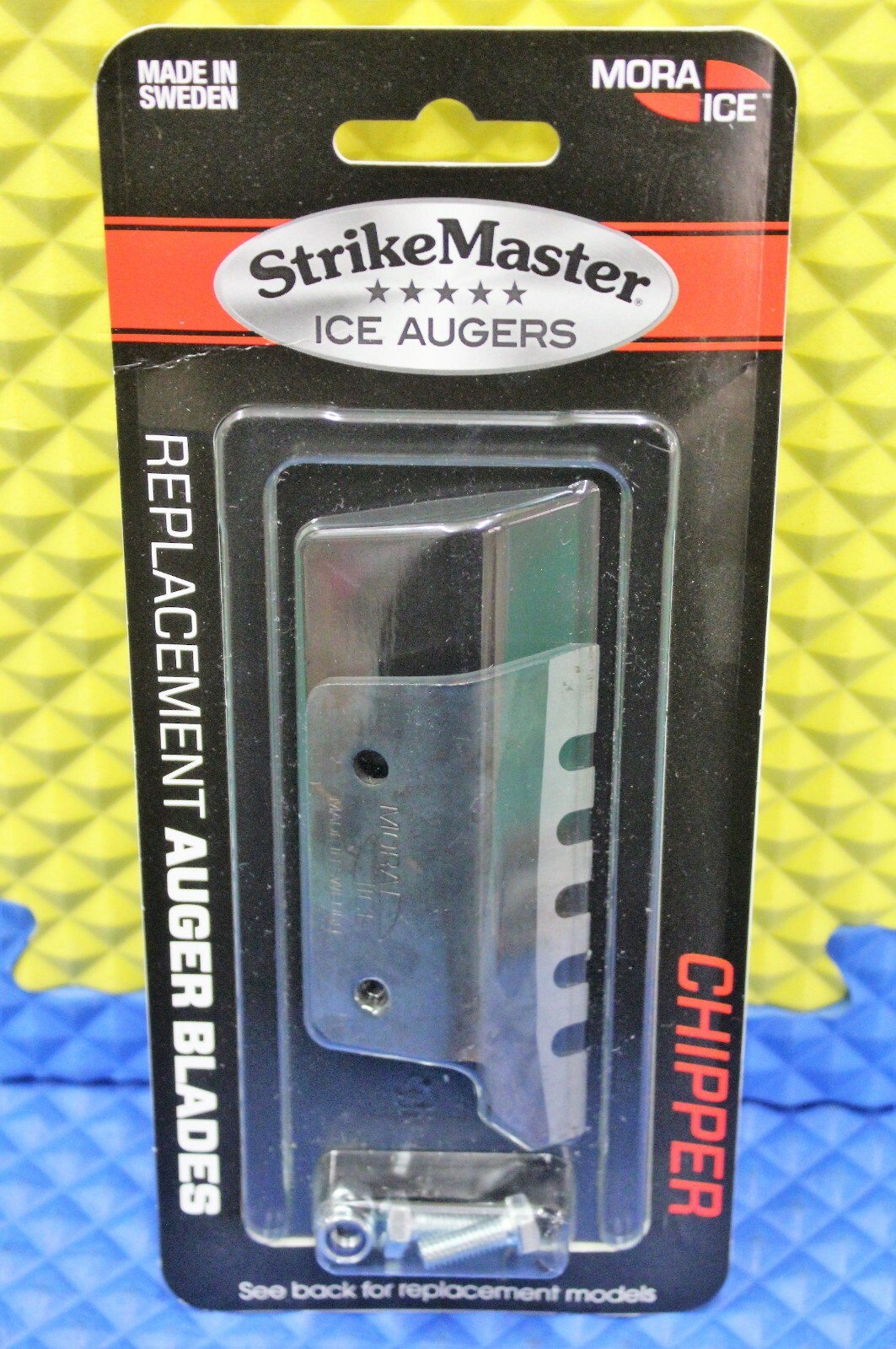 Strikemaster Auger Blade Cover Strikemaster Ice Auger Blades OEM STRIKE  MASTER ICE AUGER BLADE