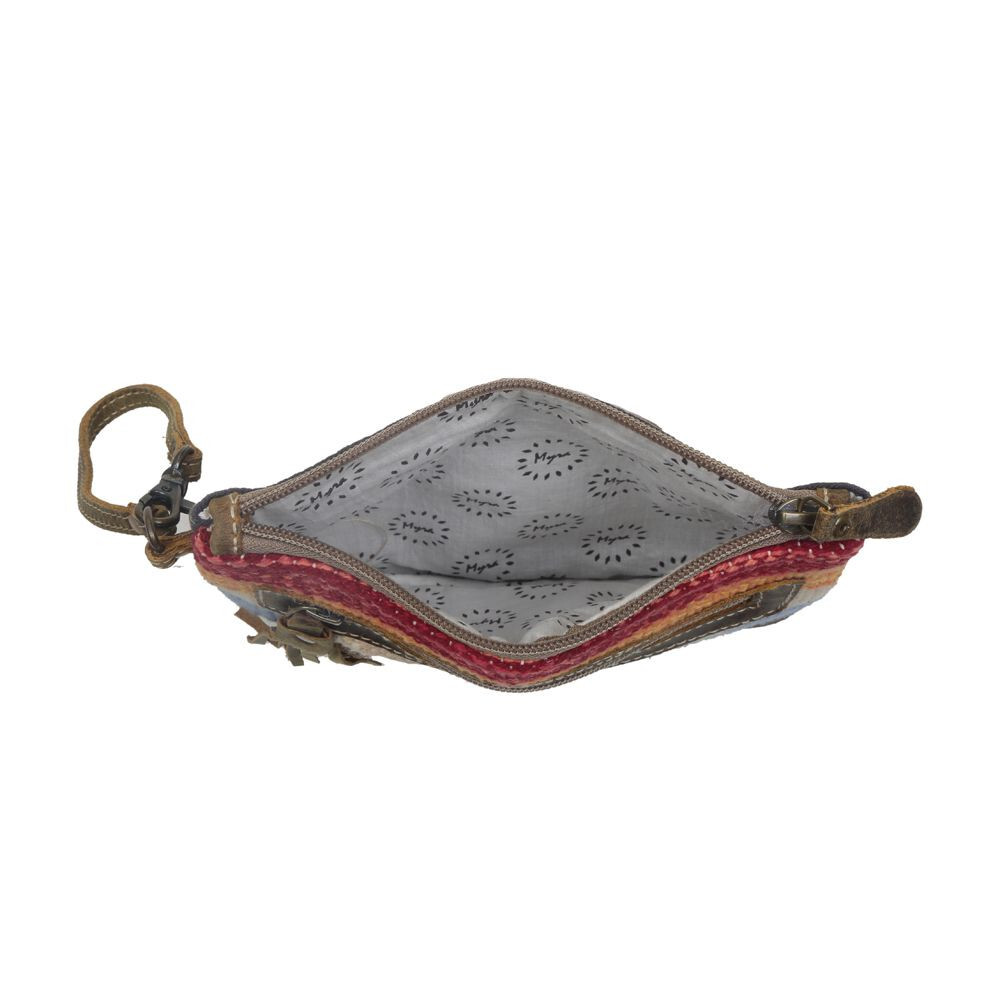 Myra Bags #3079 Distress Leather, Canvas, Rug 9