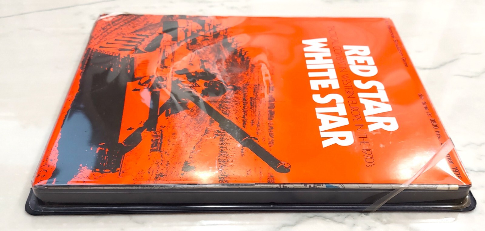 RARE SPI 1973 RED STAR/WHITE STAR COMBAT EUROPE WAR GAME UNPUNCHED COMPLETE TRAY