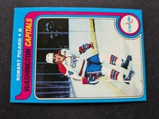 1979-80 Topps Hockey Card # 91 Robert Picard - Washington Capitals (NM)