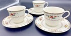ROYAL DOULTON KINGSWOOD COFFE CUP & SAUCER PLATE 5 3/4" CUP 3"X3" SET 3 VINTAGE — photo 1